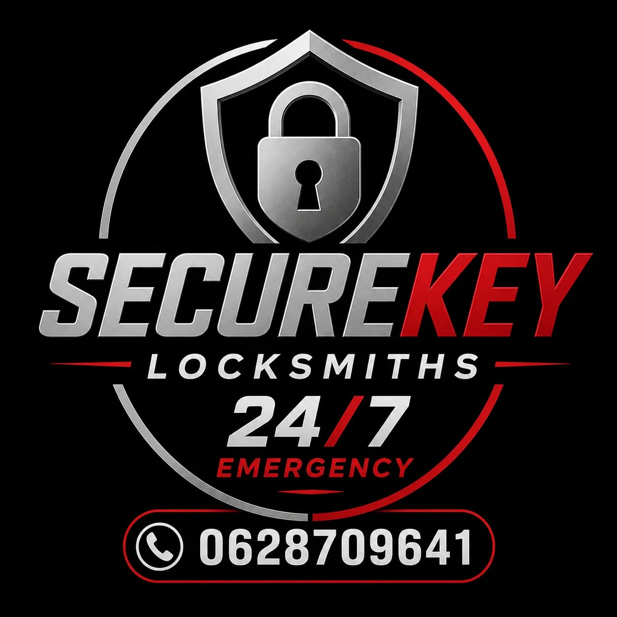 Close-up of a secure door lock mechanism installed by our locksmith team